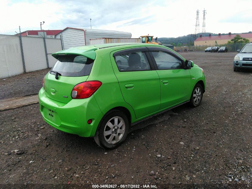 2014 MITSUBISHI MIRAGE ES ML32A4HJ1EH006752
