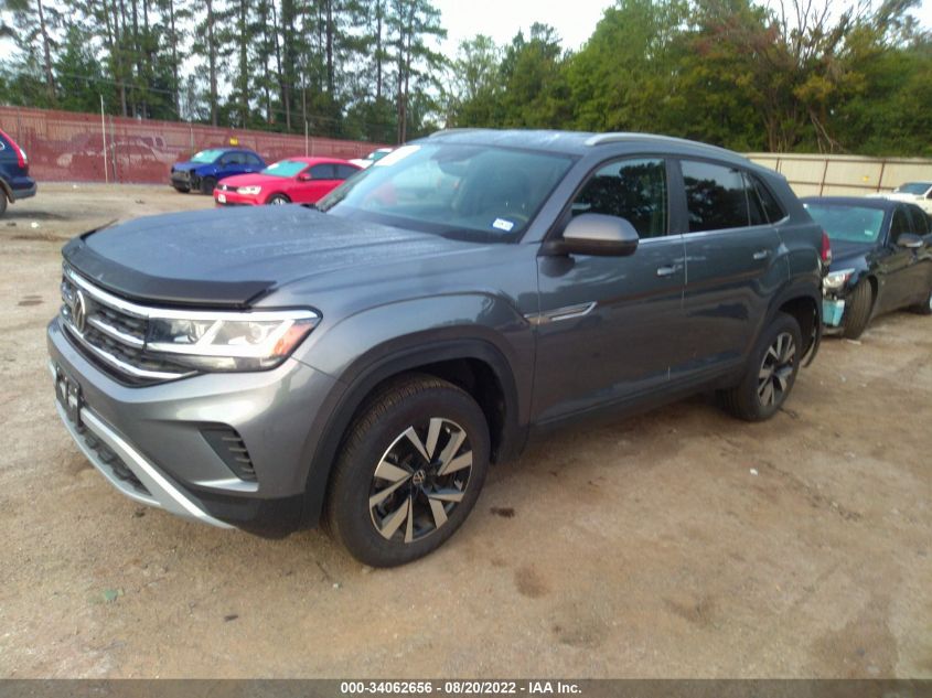 2022 VOLKSWAGEN ATLAS CROSS SPORT 2.0T SE 1V2DC2CA4NC200246
