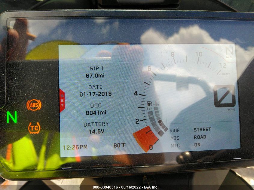 2019 KTM 790 ADVENTURE R VBKTR3403KM765731