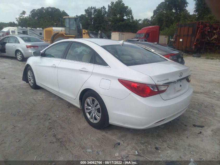 VIN 5NPEB4AC4DH614865 2013 HYUNDAI SONATA no.3