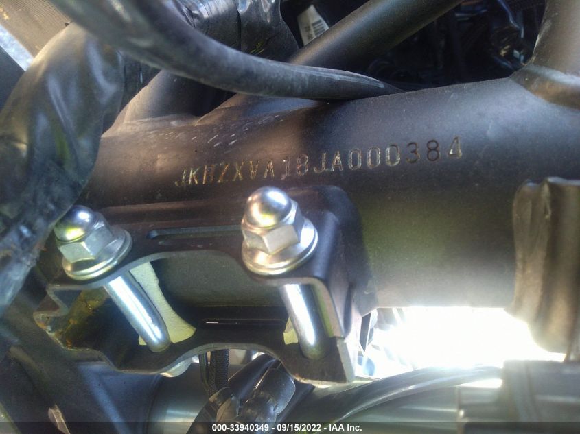 2018 KAWASAKI ZX1002 A JKBZXVA18JA000384