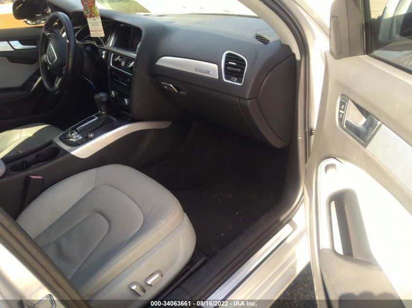 2013 AUDI A4 PREMIUM PLUS WAUFFAFL8DN026898