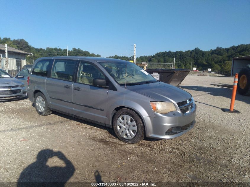 2015 DODGE CARAVAN 2C4RDGBGFR529957