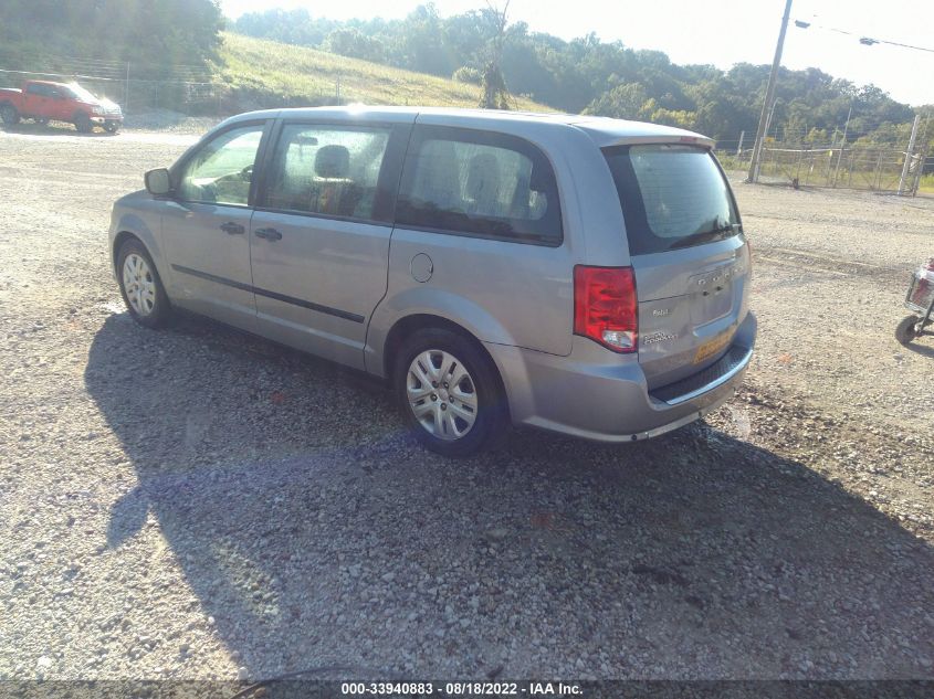 2015 DODGE CARAVAN 2C4RDGBGFR529957