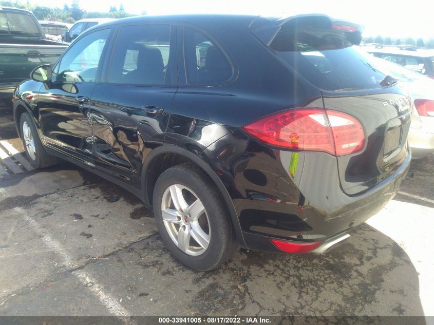 2013 PORSCHE CAYENNE DIESEL WP1AF2A25DLA38597