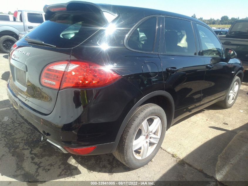 2013 PORSCHE CAYENNE DIESEL WP1AF2A25DLA38597