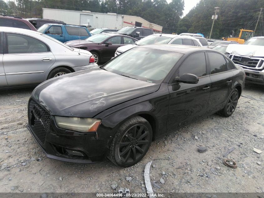 2014 AUDI A4 PREMIUM WAUAFAFL0EN024557