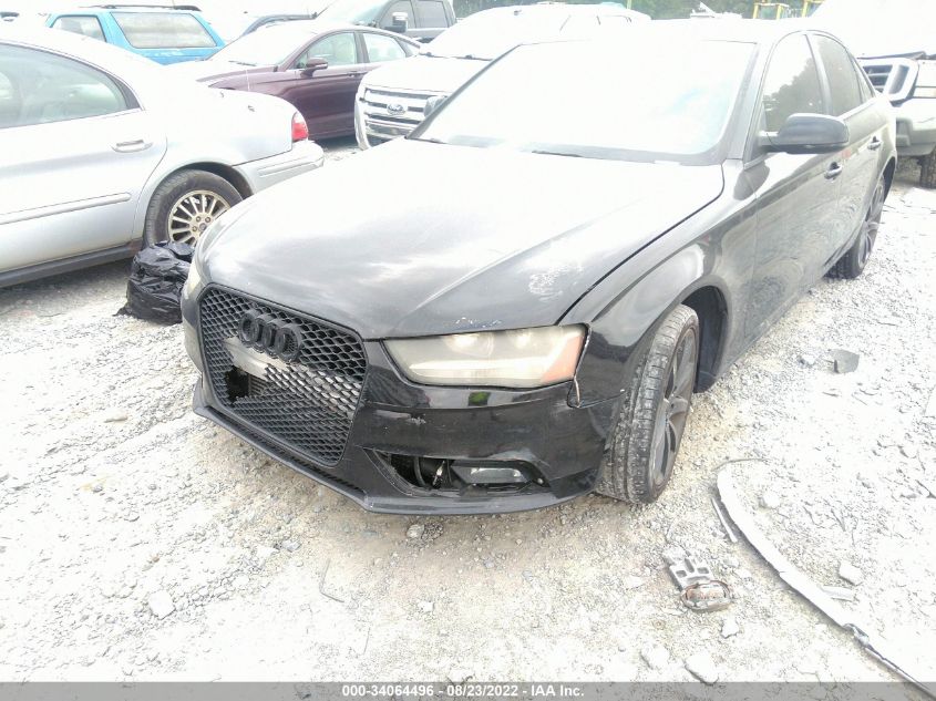 2014 AUDI A4 PREMIUM WAUAFAFL0EN024557