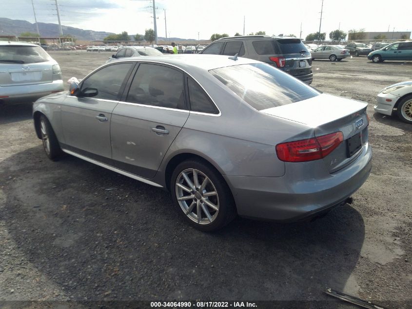 2015 AUDI A4 PREMIUM WAUAFAFL7FA075742