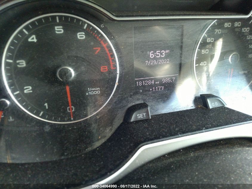 2015 AUDI A4 PREMIUM WAUAFAFL7FA075742