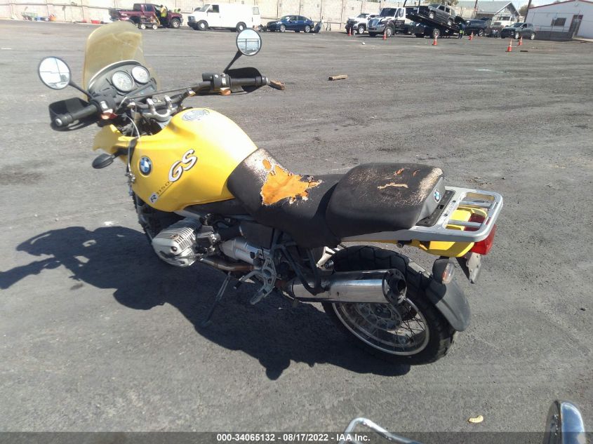 2004 BMW R1150 GS WB10495A34ZL20695