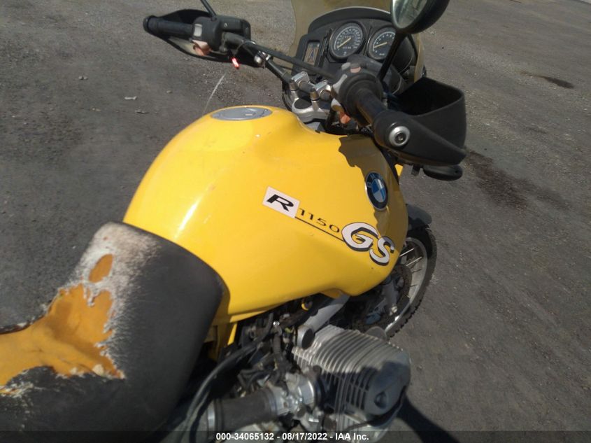 2004 BMW R1150 GS WB10495A34ZL20695