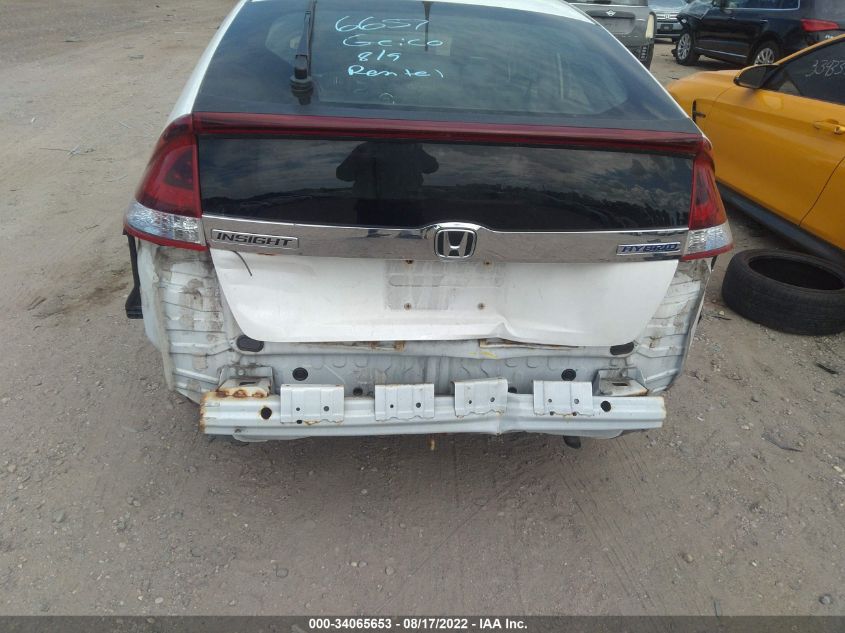 2014 HONDA INSIGHT LX JHMZE2H54ES001313