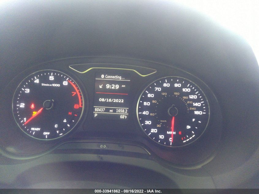 2016 AUDI A3 2.0T PREMIUM PLUS WAUE8GFF3G1055871