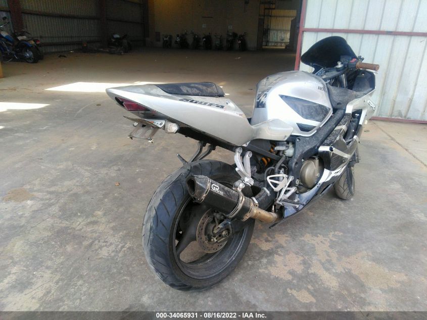2003 HONDA CBR600 F4 JH2PC35113M400100