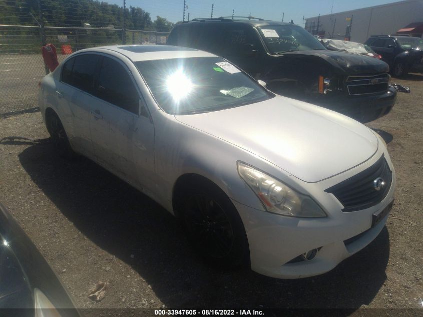 2013 INFINITI G37 SEDAN JOURNEY - JN1CV6AP8DM712688