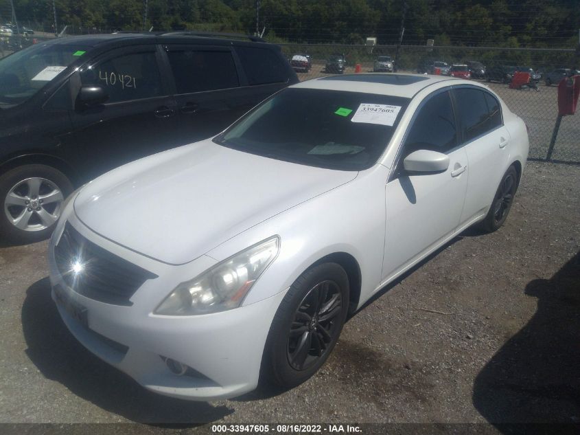 2013 INFINITI G37 SEDAN JOURNEY - JN1CV6AP8DM712688