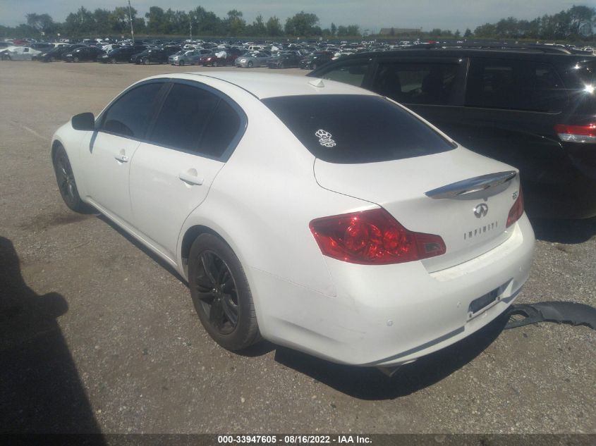 2013 INFINITI G37 SEDAN JOURNEY - JN1CV6AP8DM712688