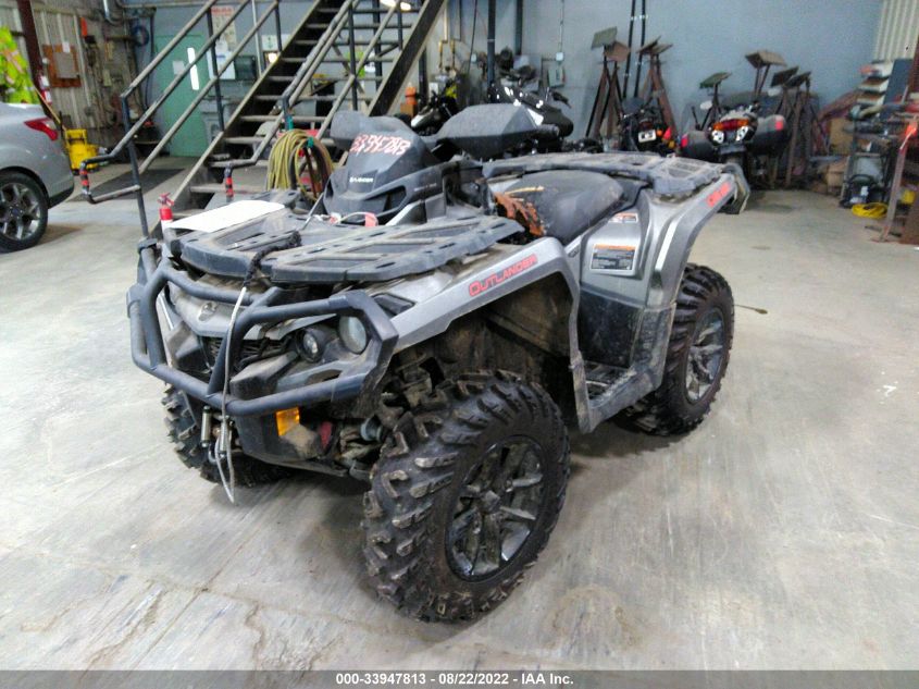 2017 CAN-AM OUTLANDER 650 XT 3JBLKAJ25HJ000229