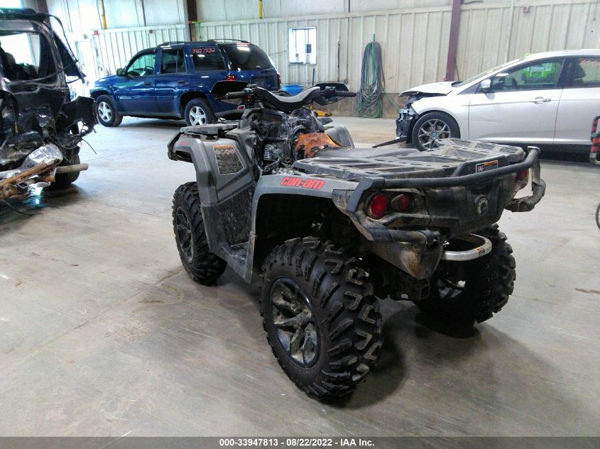 2017 CAN-AM OUTLANDER 650 XT 3JBLKAJ25HJ000229