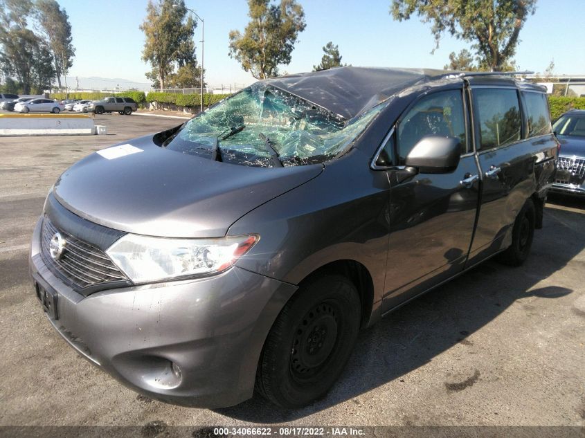 2015 NISSAN QUEST S JN8AE2KP6F9133849
