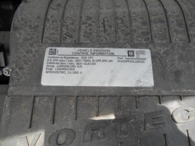 2020 CHEVROLET EXPRESS PASSENGER LT 1GAZGPFGXL1162421