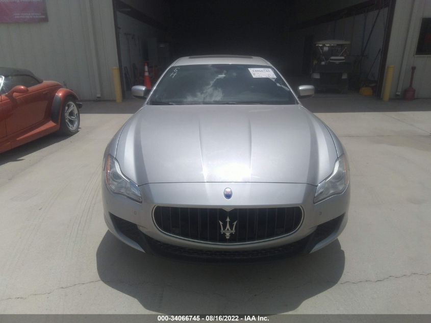 2014 MASERATI QUATTROPORTE S Q4 ZAM56RRA6E1084035