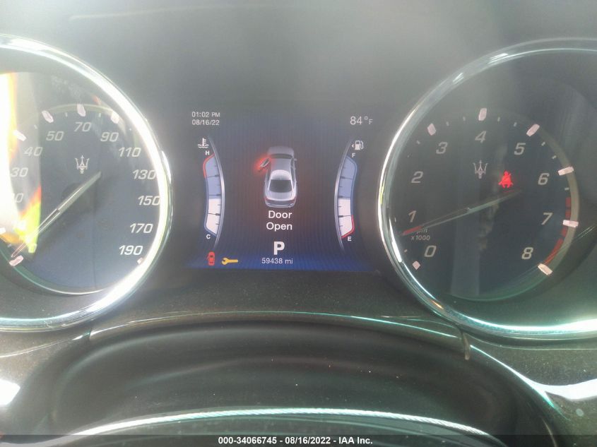 2014 MASERATI QUATTROPORTE S Q4 ZAM56RRA6E1084035