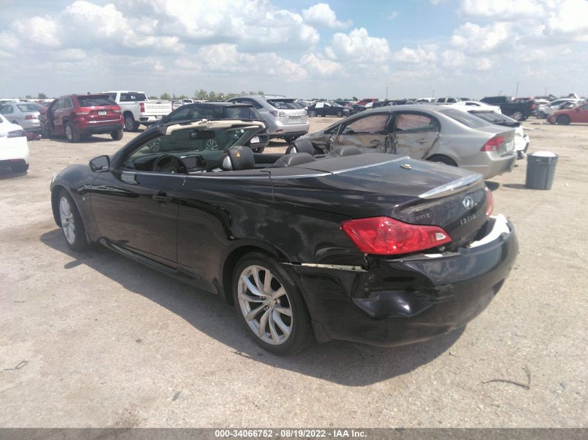 2014 INFINITI Q60 CONVERTIBLE JN1CV6FE6EM901610