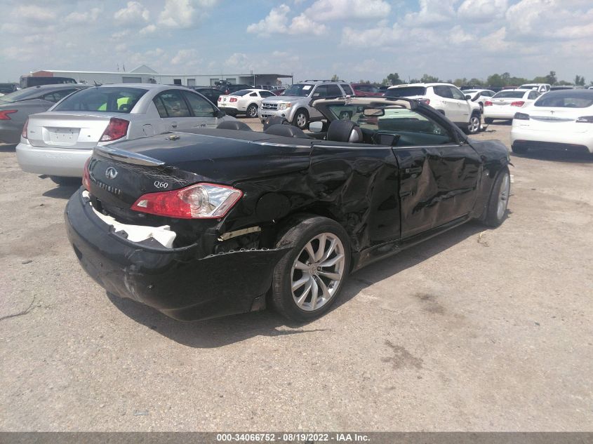 2014 INFINITI Q60 CONVERTIBLE JN1CV6FE6EM901610