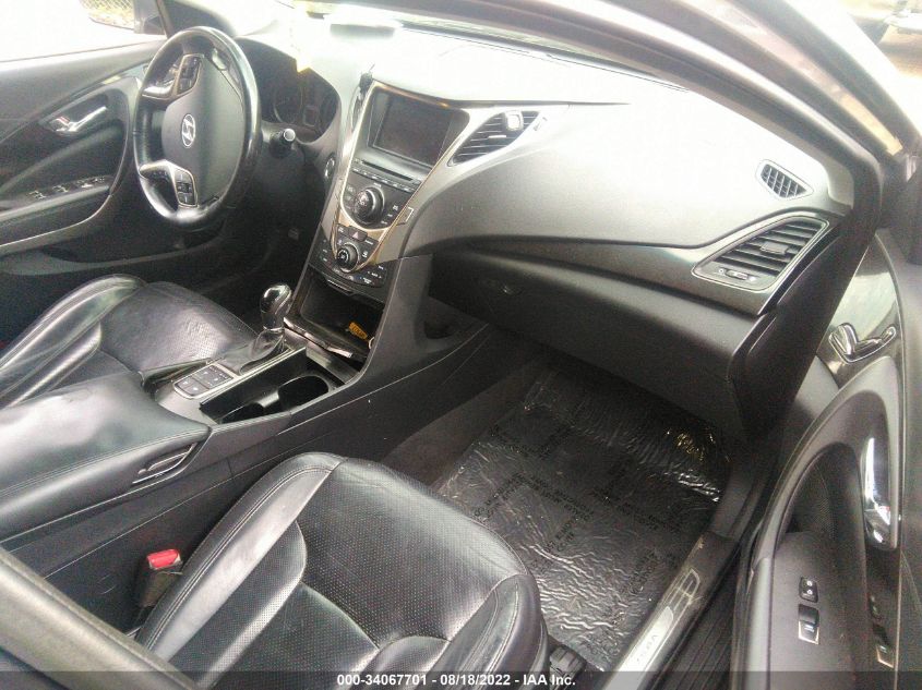 2013 HYUNDAI AZERA KMHFH4JG5DA230330