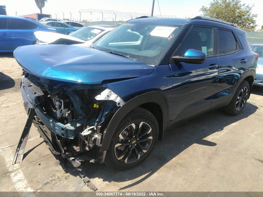 VIN KL79MPS24MB144631 2021 CHEVROLET TRAILBLAZER LT