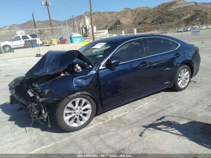 2015 LEXUS ES 300H HYBRID JTHBW1GG0F2079648