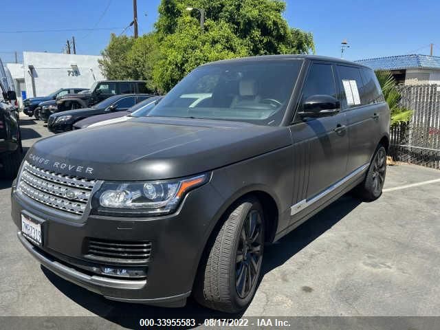2015 LAND ROVER RANGE ROVER SUPERCHARGED SALGS3TF1FA222763