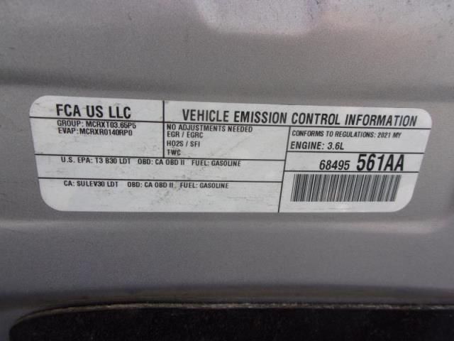 2021 CHRYSLER VOYAGER LXI 2C4RC1DG6MR519626