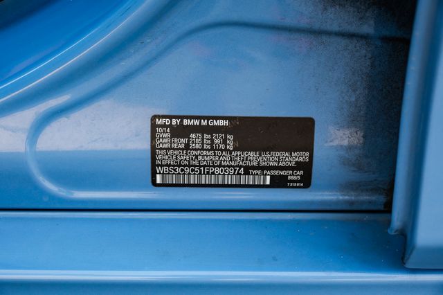 2015 BMW M3 WBS3C9C51FP803974