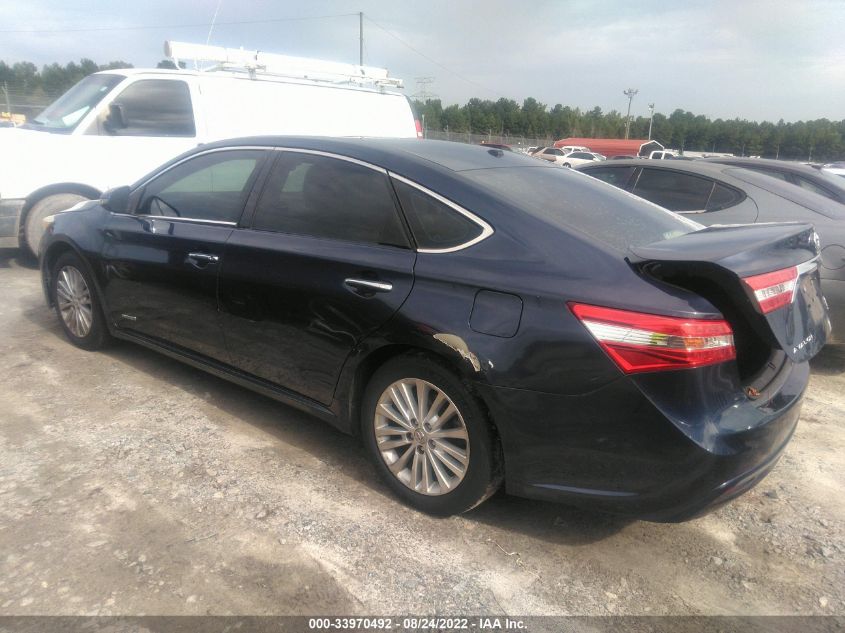 2014 TOYOTA AVALON HYBRID LIMITED/XLE TOURING 4T1BD1EB3EU034491