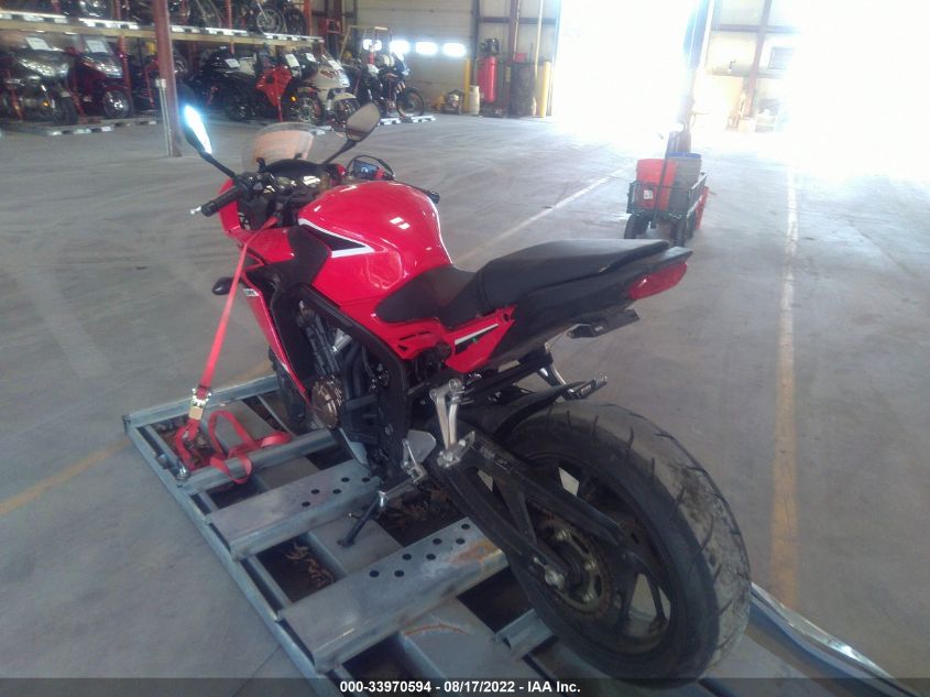 2018 HONDA CBR650 FA MLHRC7451J5400177