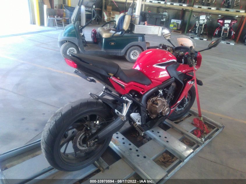 2018 HONDA CBR650 FA MLHRC7451J5400177