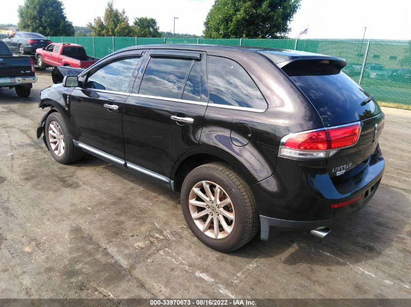 2013 LINCOLN MKX 2LMDJ6JKXDBL28497