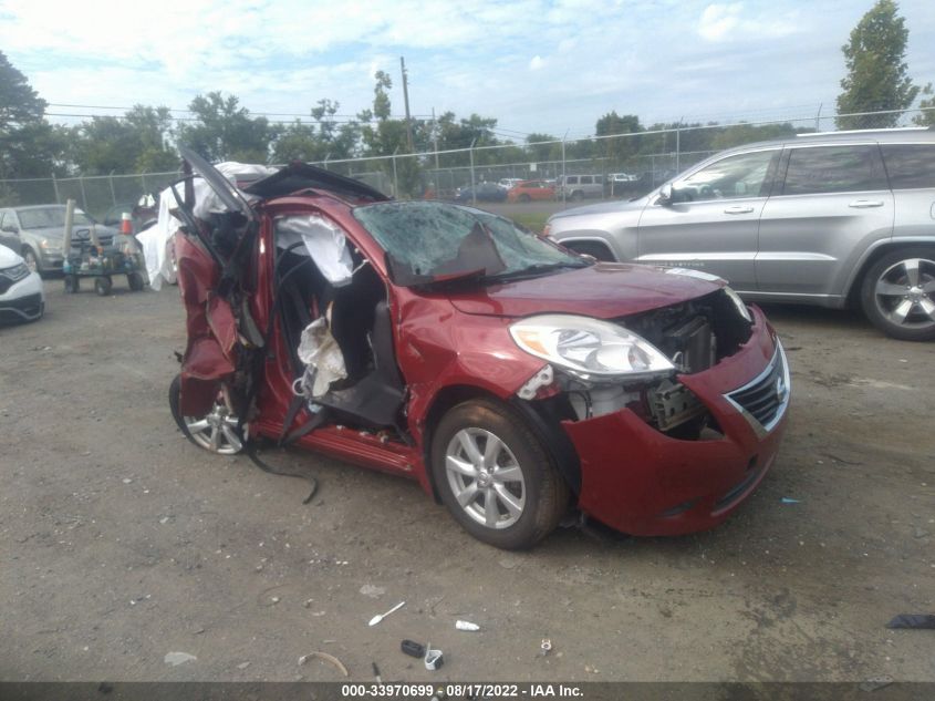 VIN 3N1CN7AP0EL872422 2014 NISSAN VERSA no.1