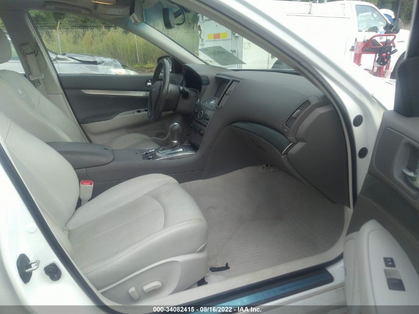 2013 INFINITI G37 SEDAN X JN1CV6AR3DM357723