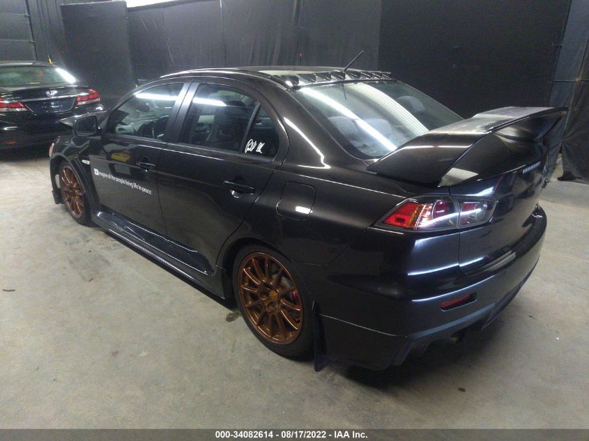 2013 MITSUBISHI LANCER EVOLUTION GSR JA32W8FV6DU023272