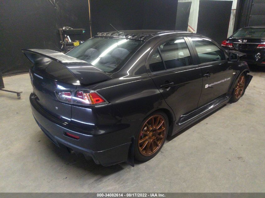 2013 MITSUBISHI LANCER EVOLUTION GSR JA32W8FV6DU023272