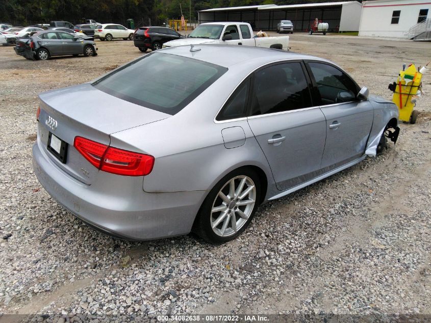 2015 AUDI A4 PREMIUM WAUBFAFL0FN002208