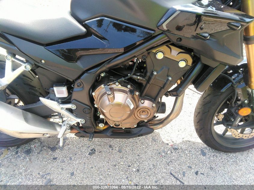 2022 HONDA CB500 FA MLHPC635XN5300748
