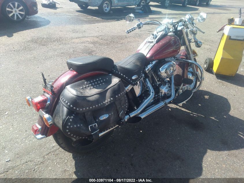 2008 HARLEY-DAVIDSON FLSTC 1HD1BW5158Y017536