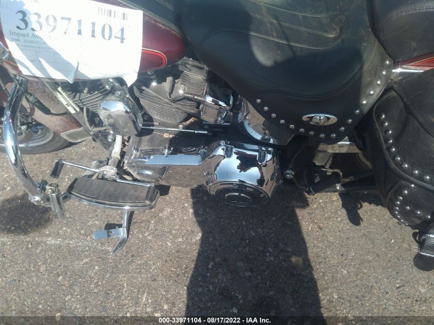 2008 HARLEY-DAVIDSON FLSTC 1HD1BW5158Y017536