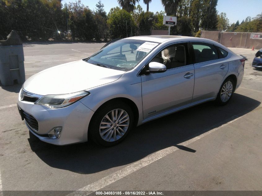 2014 TOYOTA AVALON HYBRID LIMITED/XLE TOURING 4T1BD1EB5EU027414