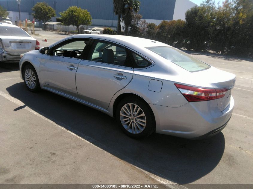 2014 TOYOTA AVALON HYBRID LIMITED/XLE TOURING 4T1BD1EB5EU027414